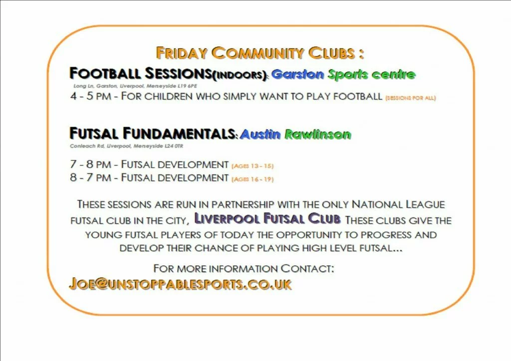 Friday clubs