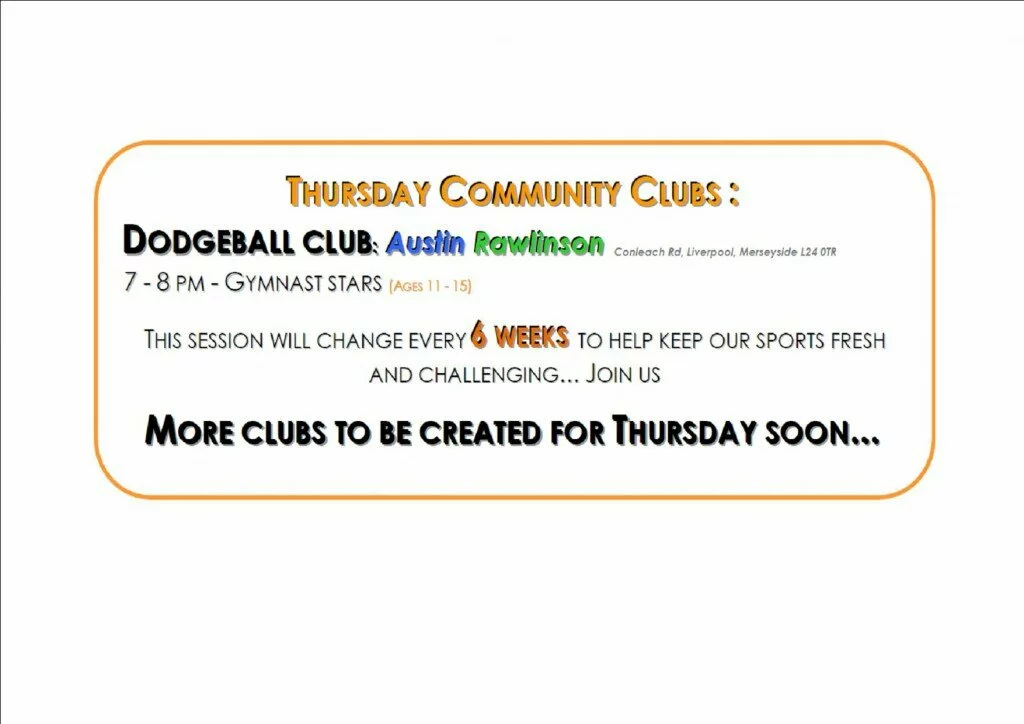 Thursday clubs